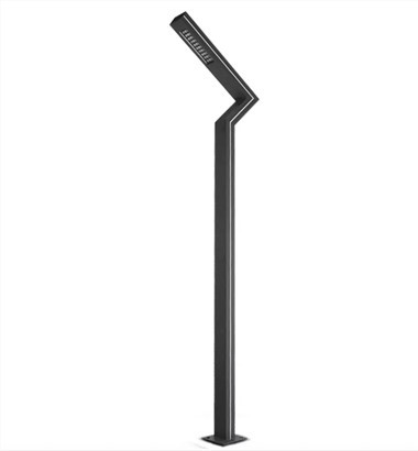 50W Μοντέρνο φωτιστικό χυτού αλουμινίου Post αδιάβροχο φωτιστικό κήπου εξωτερικού χώρου LED Polelight για Square Street Park